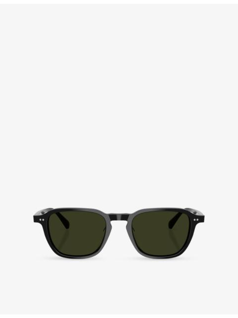 Oliver Peoples OV5598SU Emryn Square-Frame Acetate Sunglasses