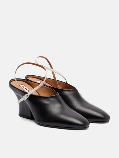 Jil Sander Leather mules