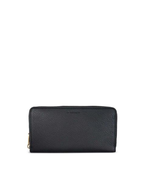 IL BISONTE zipped leather wallet