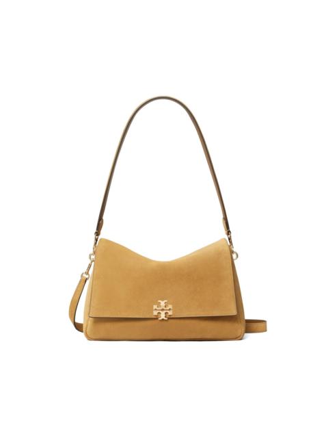 TORY BURCH Charlie leather shoulder bag