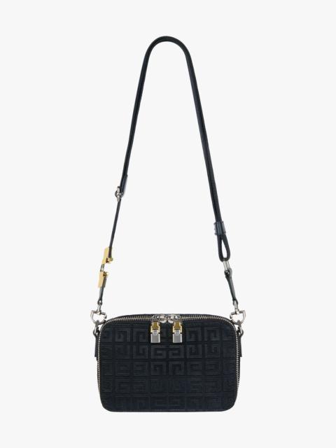 Givenchy ANTIGONA U CAMERA BAG IN 4G EMBROIDERED CANVAS