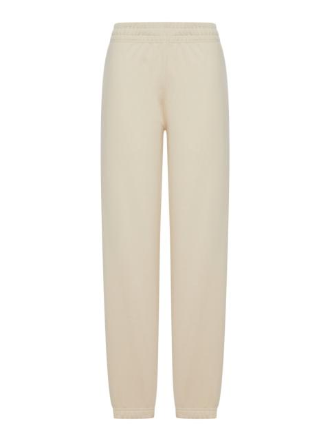 Burberry COTTON JOGGING TROUSERS WITH CHECK APPLIQUE