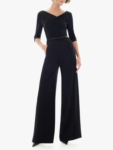 Black Halo Classic 3/4 Sleeve Jackie O Jumpsuit