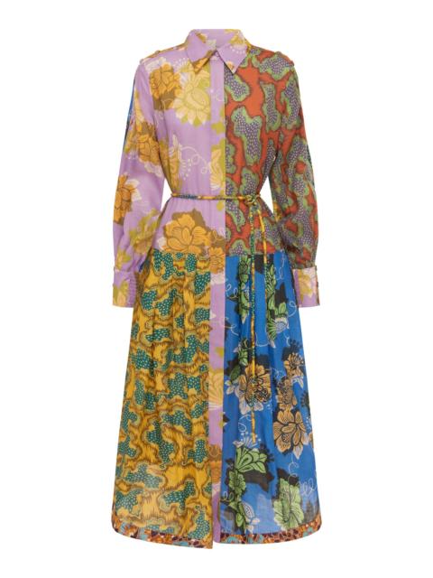 ALÉMAIS Arnie Spliced Shirtdress