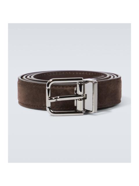 Dolce & Gabbana 25mm suede belt
