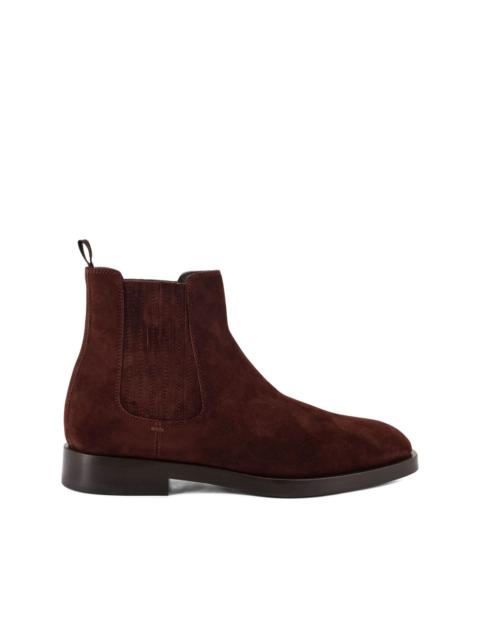 Brunello Cucinelli elasticated-panel suede boots