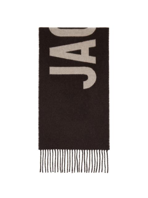 JACQUEMUS Brown 'The Jacquemus' Scarf