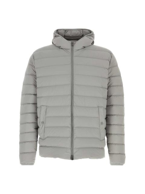 hooded down jacket