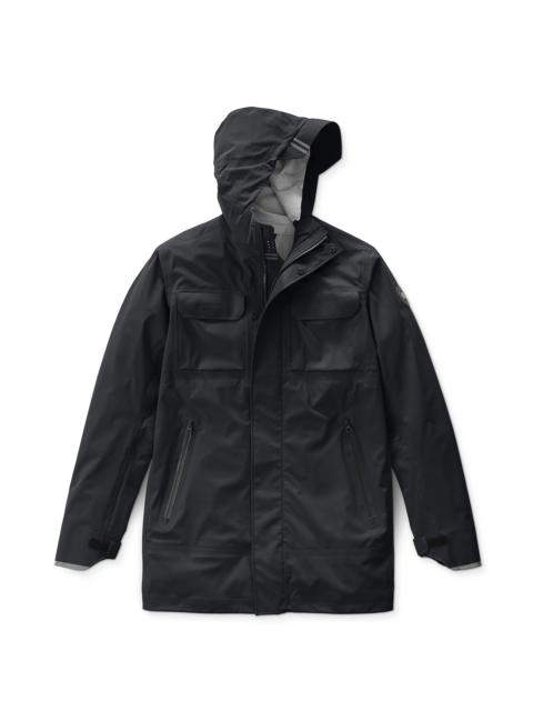 Canada Goose MEN'S WASCANA RAIN JACKET BLACK LABEL