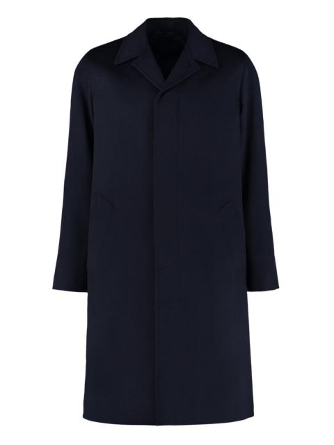 Prada Single-Breasted Button-Up Coat