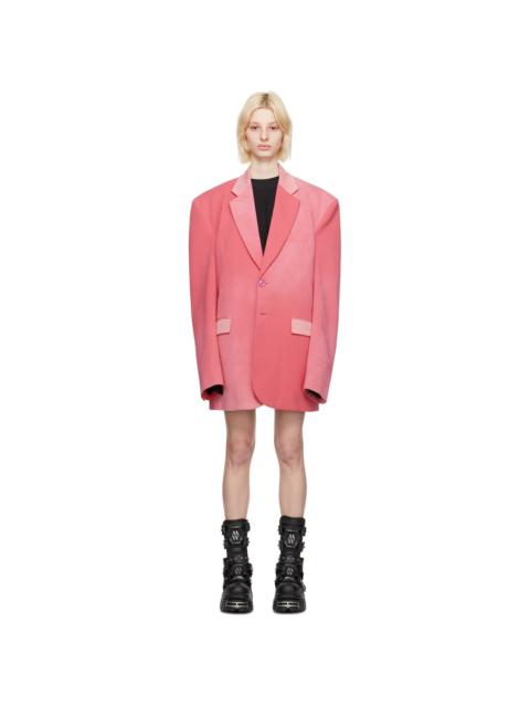 Pink Faded Blazer