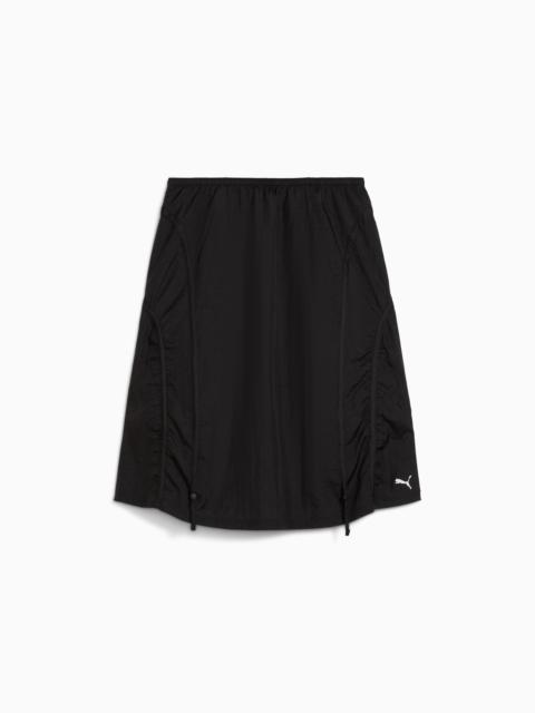 PUMA DARE TO Woven Midi Skirt Women