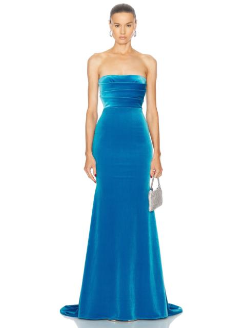 ALEX PERRY Velvet Gown