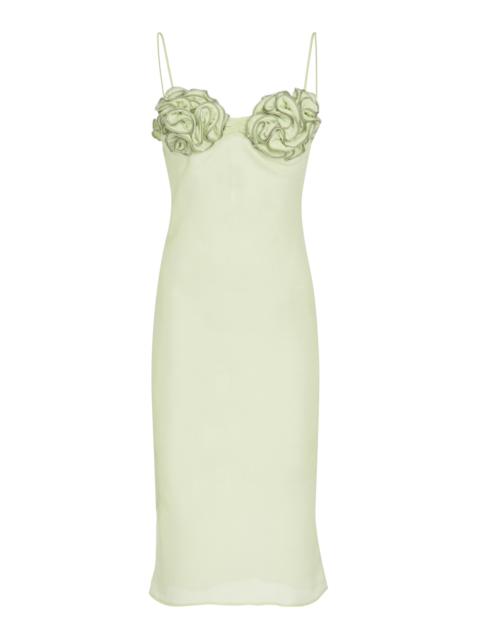 COPERNI Zipper-Detailed Mini Dress green