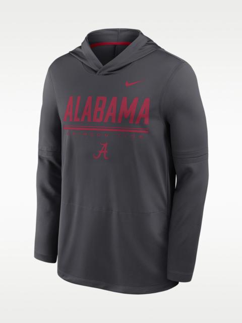 Nike Alabama Sideline Men's Nike Dri-FIT College Long-Sleeve Hooded Top