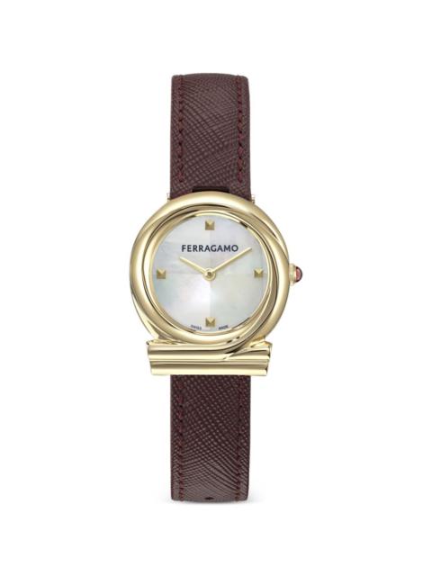 FERRAGAMO Gancini Twisted 28mm watch