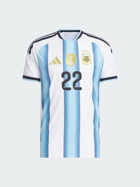 adidas Argentina 26 Home Martinez Authentic Jersey