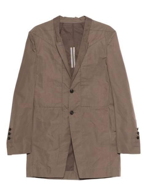 Rick Owens button panelled coat