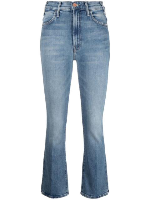 MOTHER cropped high-rise jeans
