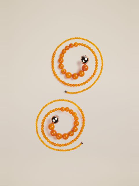 Y/Project Spiral Earrings