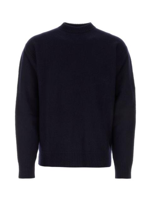 Midnight blue wool sweater