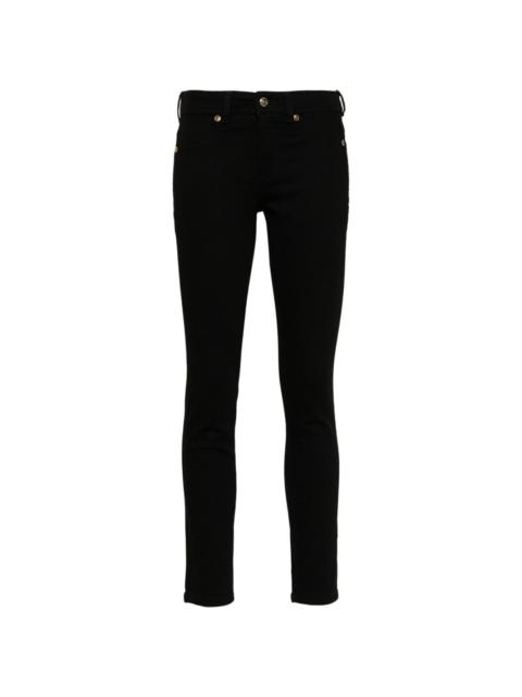 VERSACE JEANS COUTURE logo-plaque skinny jeans