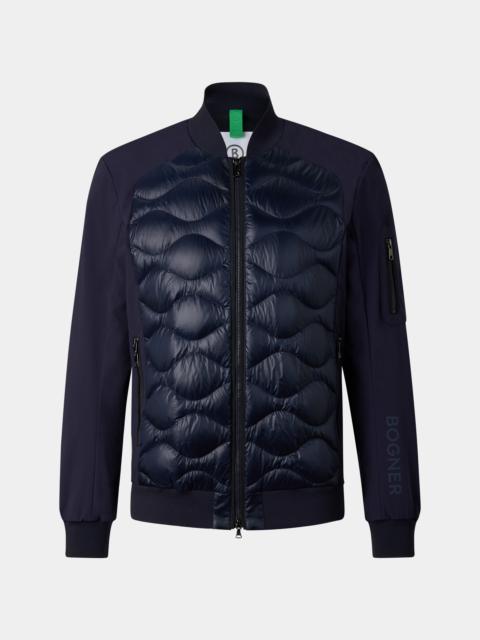 BOGNER Hybrid jacket Aarin in Navy blue