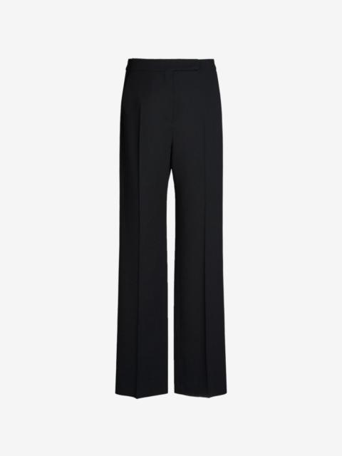 Max Mara pressed-crease wide-leg trousers