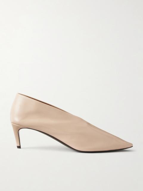 KHAITE Miriam Leather Pumps