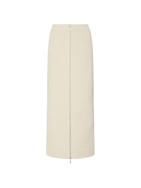 ROSETTA GETTY wool-cashmere skirt