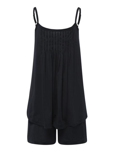 HANRO Juliet Pleated Cotton Pajama Set