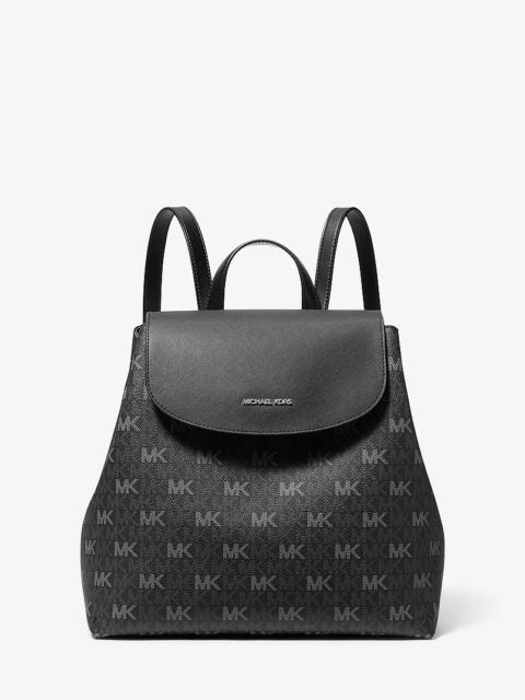 MICHAEL KORS Maya Medium Signature Logo Backpack