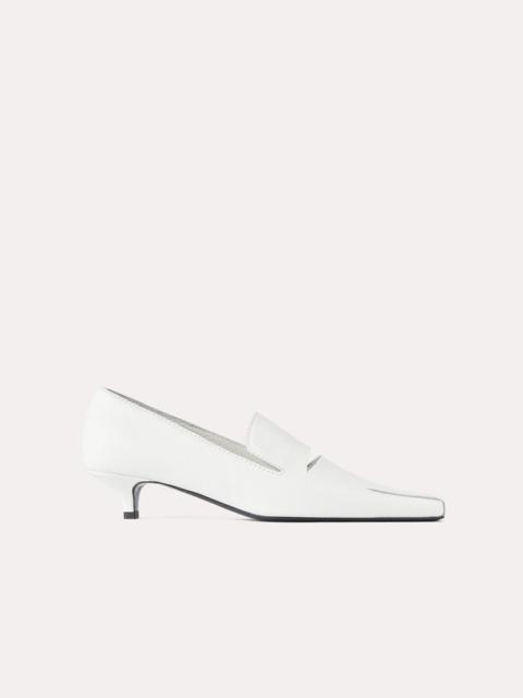 The Cutout Kitten Loafer off-white