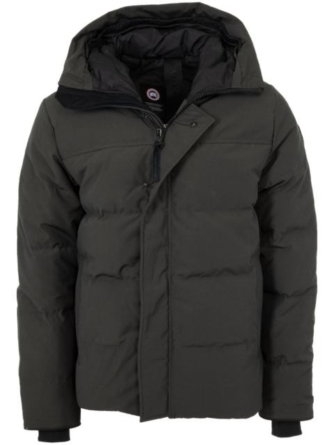 Canada Goose logo-patch hooded jacket