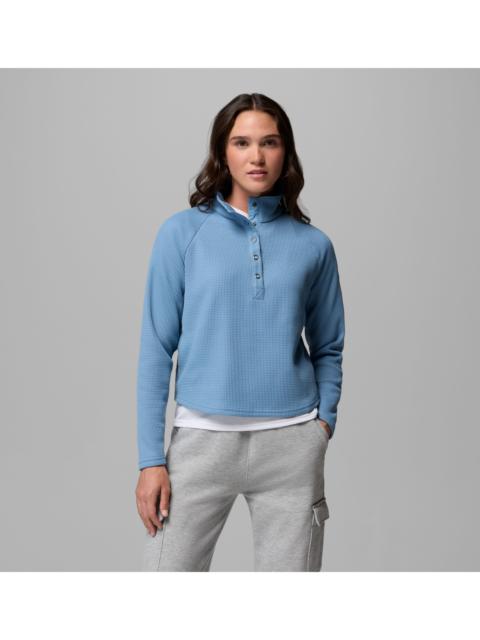 Columbia Women's Holly Hideaway Waffle Half Snap Shirt