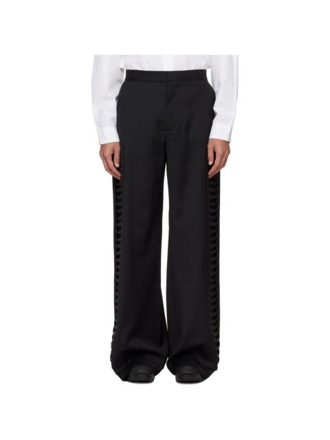 HELIOT EMIL™ Black Vibraxis Tailoring Trousers