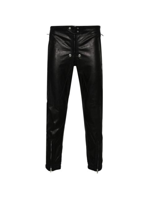 Luxor leather trousers