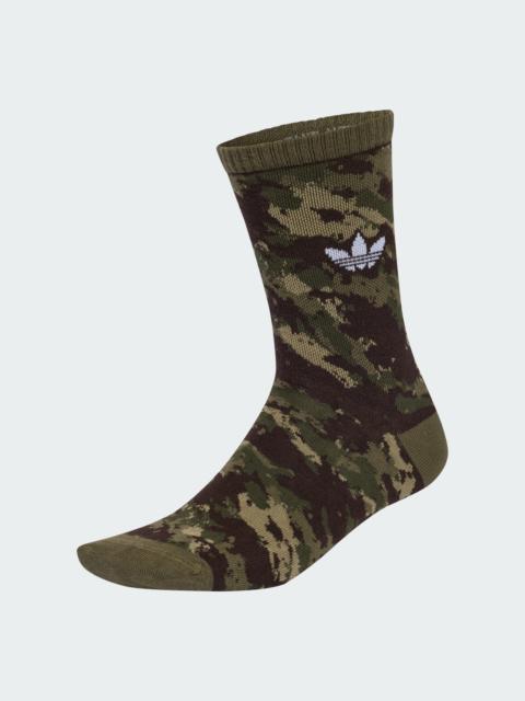 adidas CAMO CREW SOCK 2 PAIRS