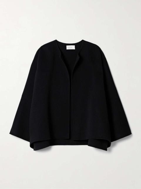 The Row Fidele brushed-cashmere jacket