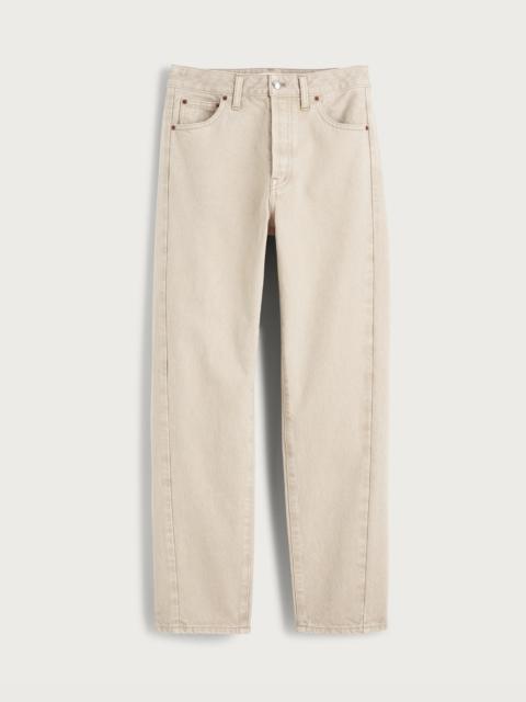 Madewell Curvy Pieced Barrel-Leg Jeans