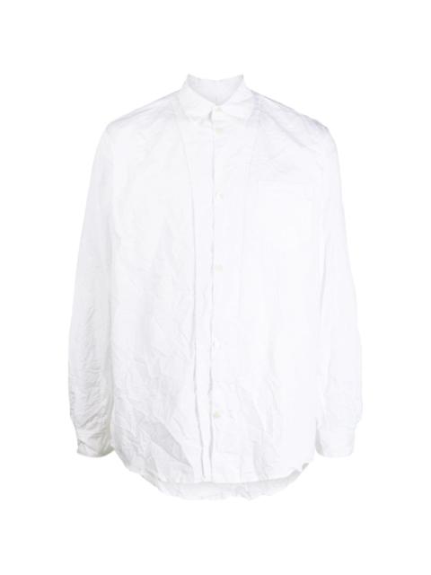 UNDERCOVER long-sleeve cotton shirt