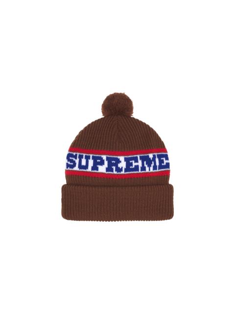 Supreme Big Stripe Beanie "FW24 - Brown" SU27991
