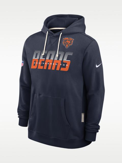 Nike Chicago Bears Sideline Standard Issue Men's Nike Dri-FIT NFL Pullover Hoodie