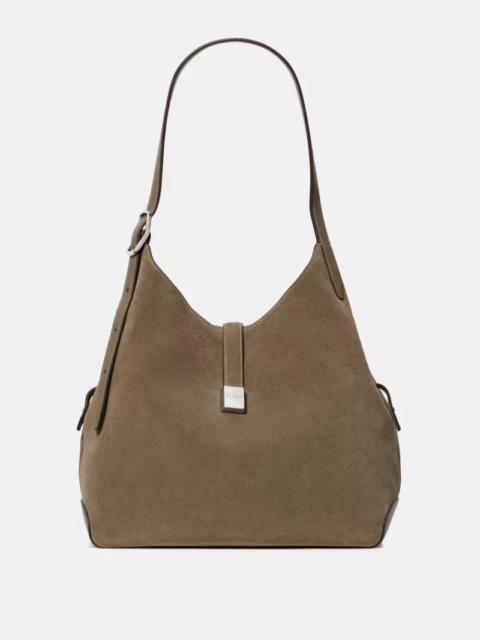 kate spade Deco Suede Large Shoulder Bag