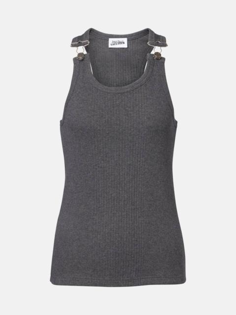 Jean Paul Gaultier Cotton jersey tank top