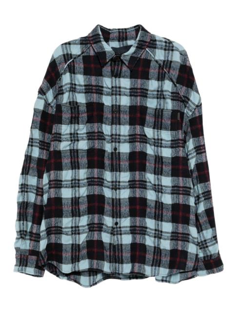 JUUN.J check-printed shirt
