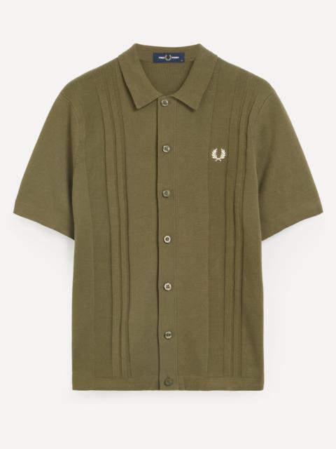 Fred Perry Button-Through Knitted Shirt