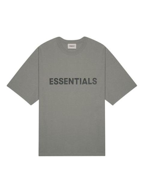 Fear of God Essentials SS20 Graphic Logo Gray Flannel/Charcoal Tee FOG-SS20-406