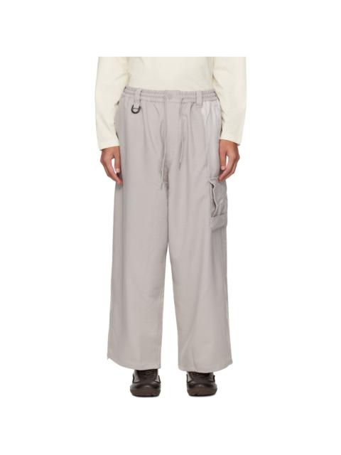 Y-3 Beige Sport Uniform Straight Cargo Pants