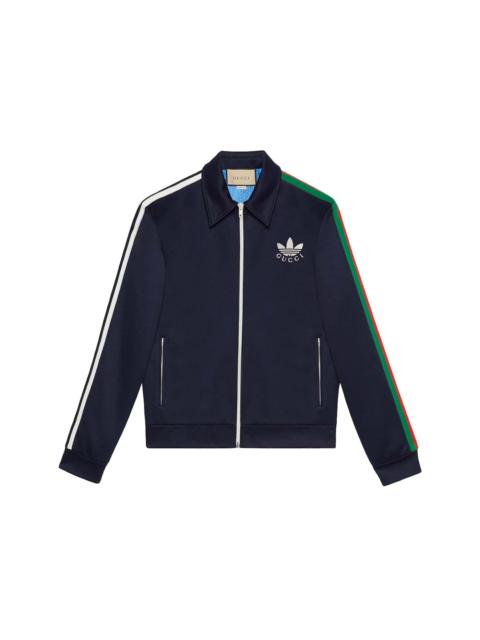 GUCCI Gucci x adidas Zip Jacket Navy Blue